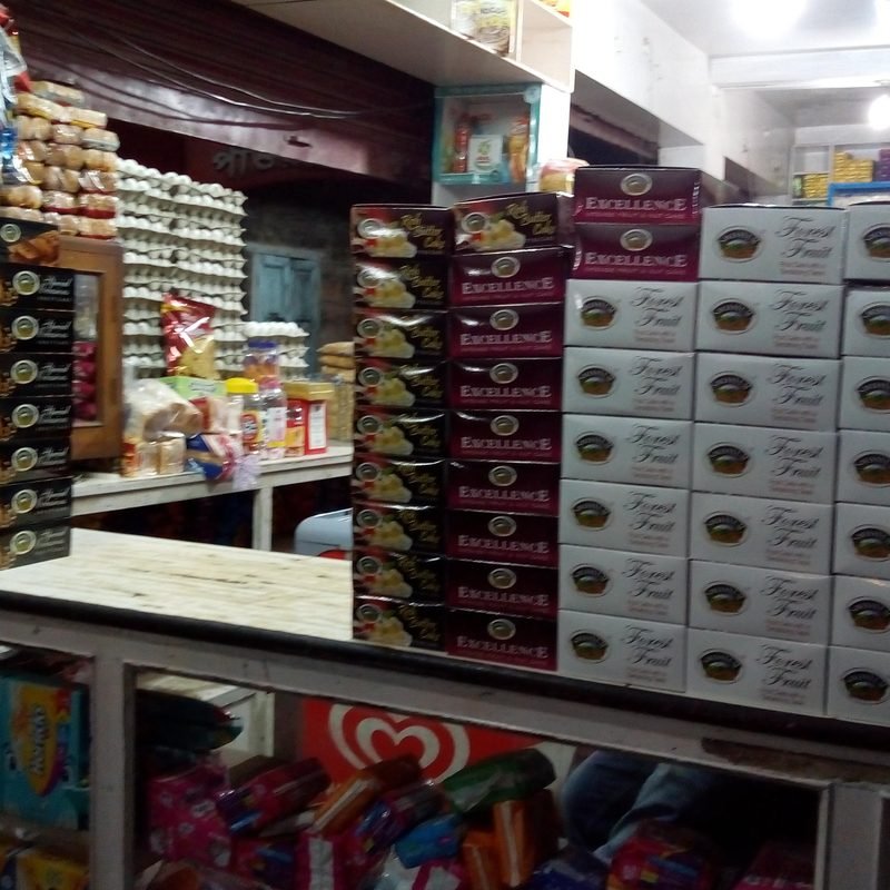 Fresh eggs and bulk-stocked cartons at the store.